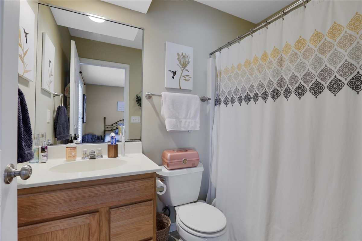 2302 Branch Road Champaign, IL 61821 - Photo 12 of 19 a bathroom with a sink toilet and shower