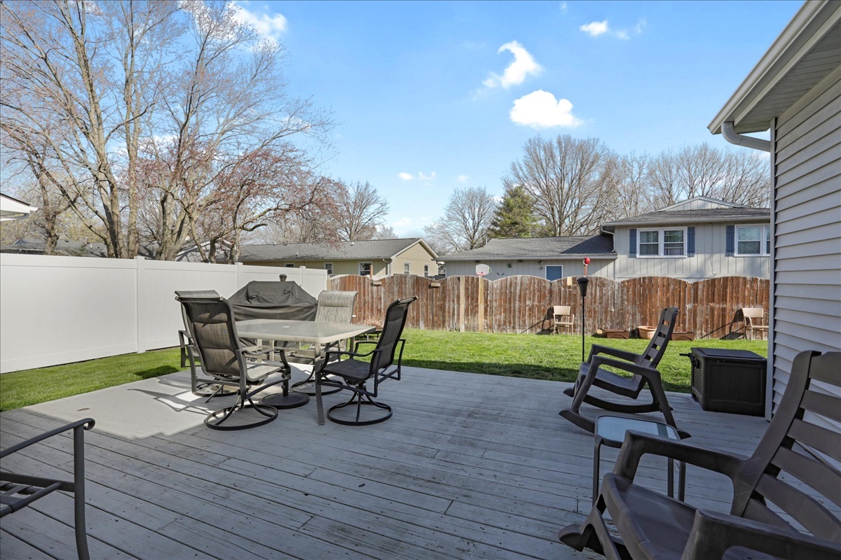2302 Branch Road Champaign, IL 61821 - Photo 18 of 19 a view of a house with backyard and sitting area