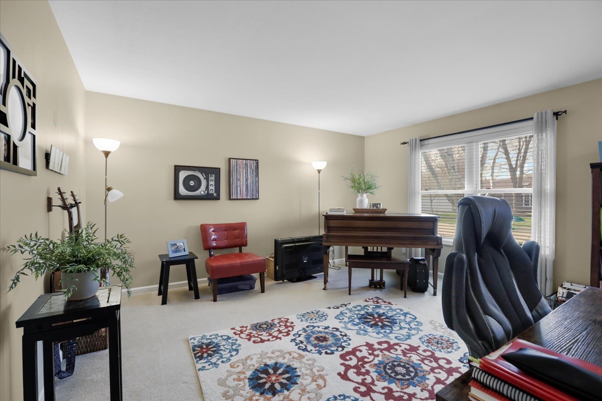 2302 Branch Road Champaign, IL 61821 - Photo 6 of 19 a living room with furniture and a piano