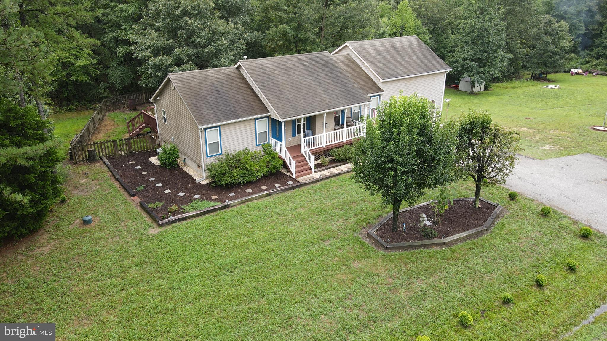 12041 Jesse Lane Ruther Glen, VA 22546 - Photo 1 of 40 Front from drone