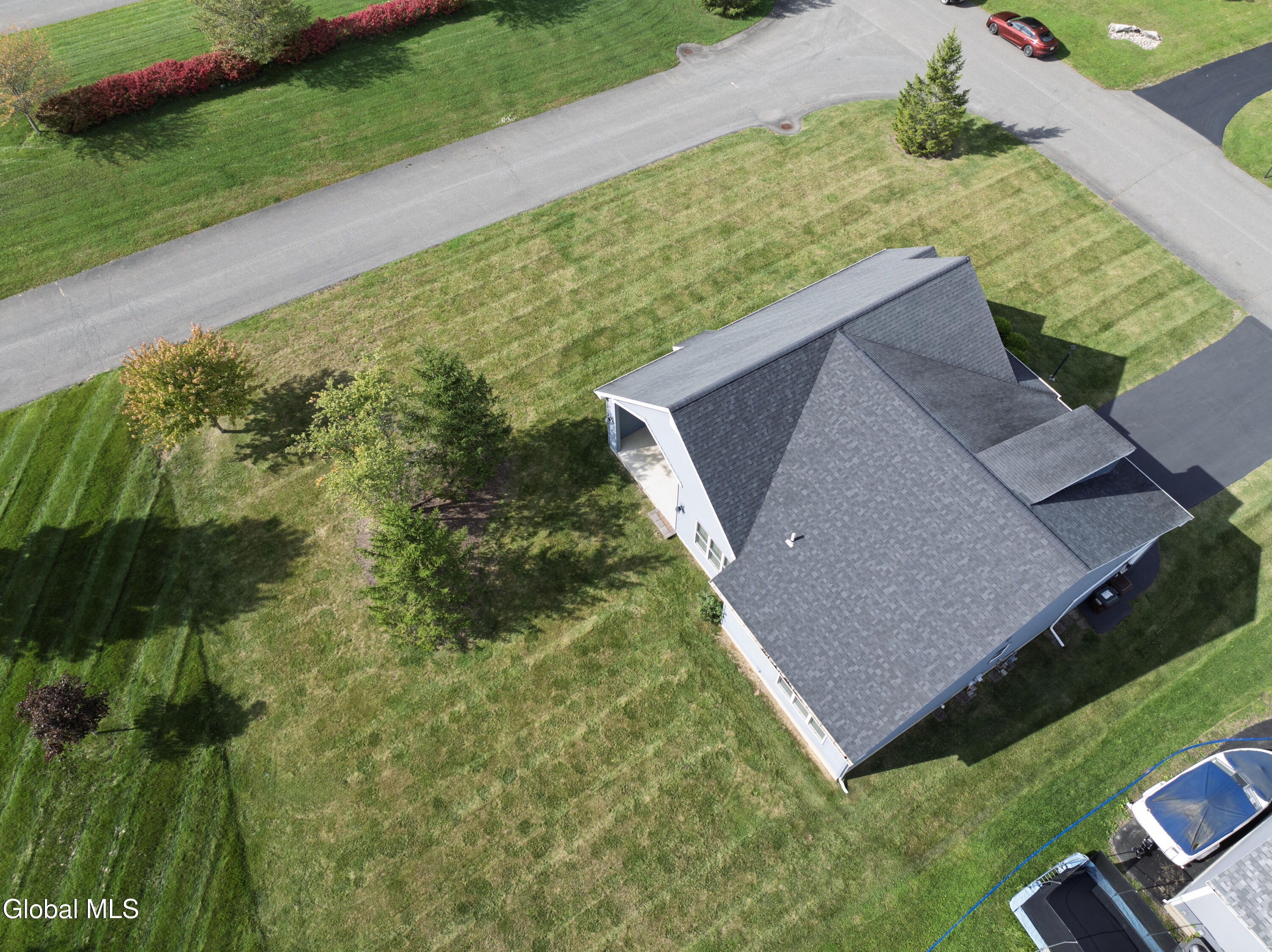 29 Trotter Road Bethlehem, NY 12158 - Photo 32 of 33 Aerial View of house and Yard