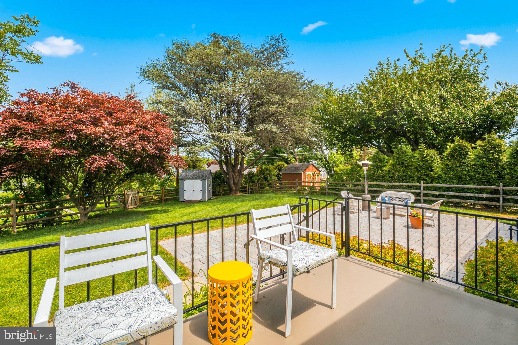 214 Chantrey Road Lutherville-Timonium, MD 21093 - Photo 22 of 54 Upper Rear Patio