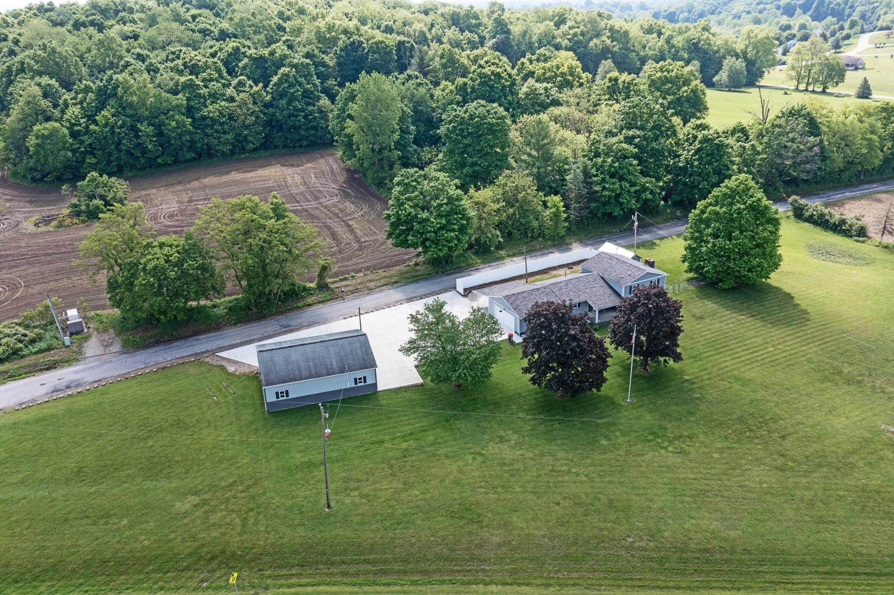 8553 Lancaster Road Hebron, OH 43025 - Photo 63 of 67 63. Aerial View Rear