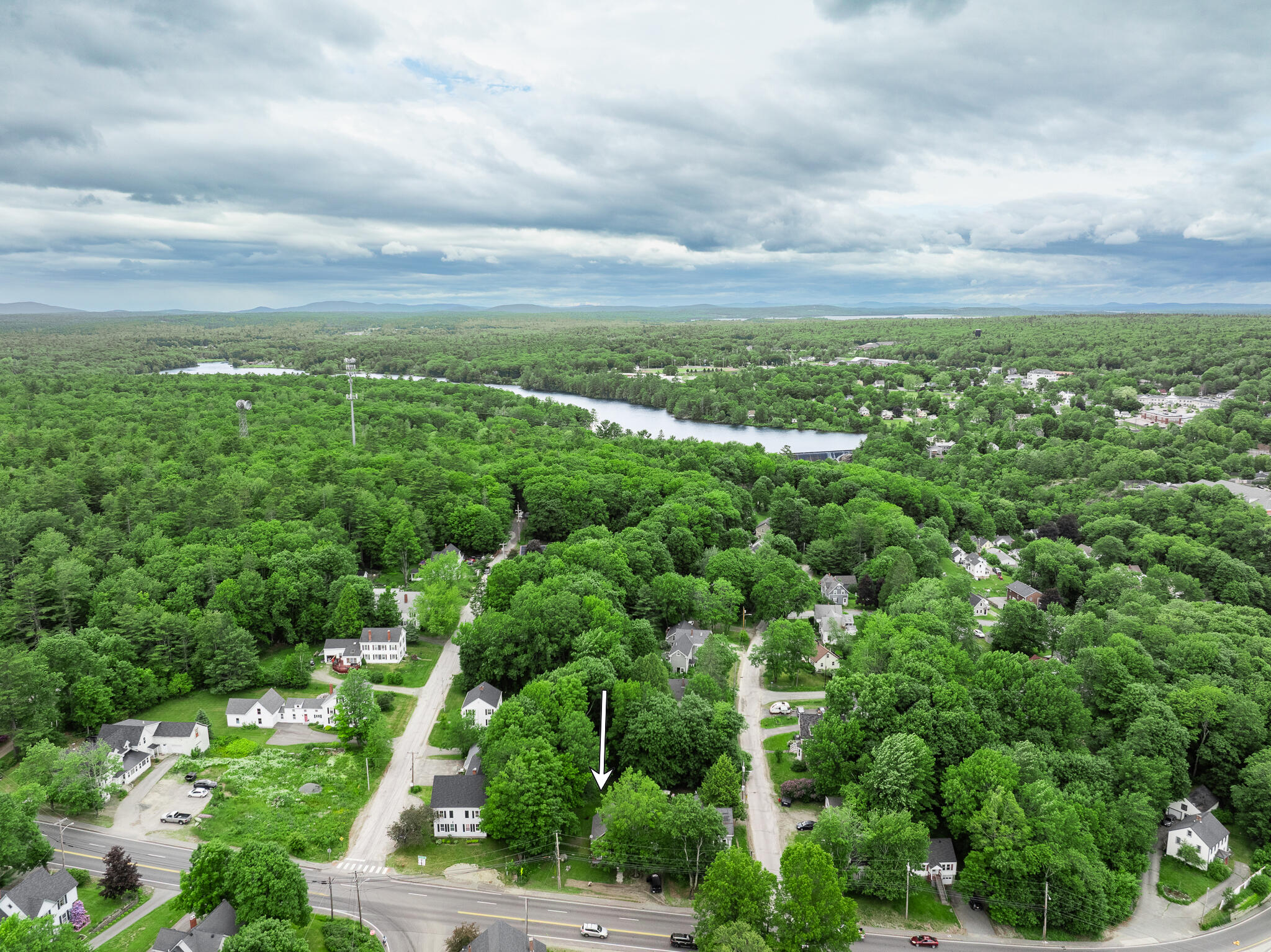 19 Bucksport Road Ellsworth, ME 04605 - Photo 5 of 46 Aerial View