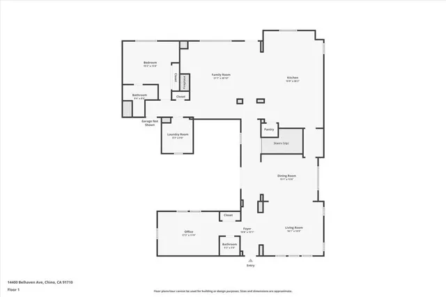 $1,468,000 | 14400 Belhaven Avenue, Chino, CA 91710