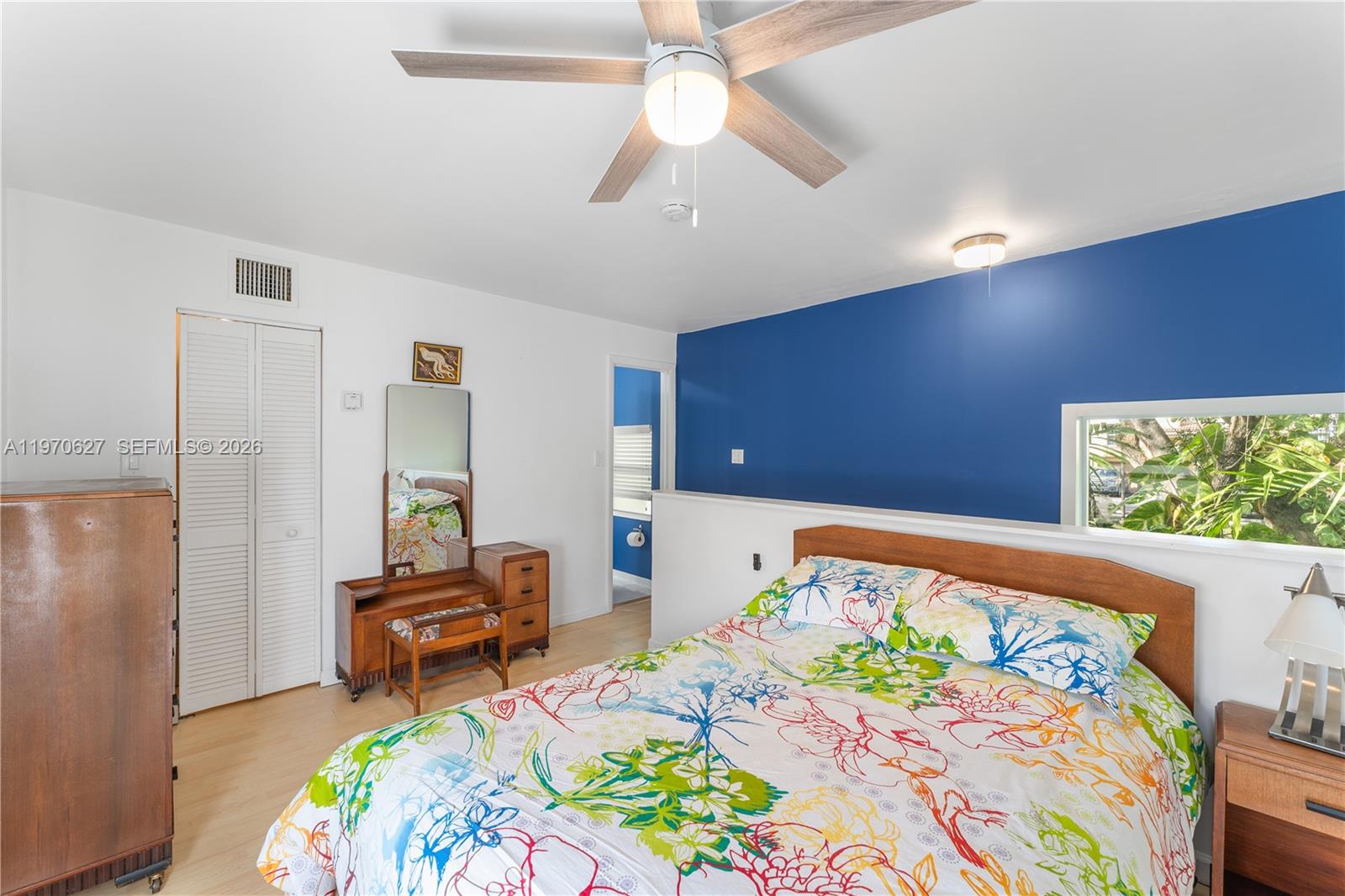 745 Northeast 88th Street Miami, FL 33138 - Photo 13 of 20 Guest cottage - upstairs bedroom