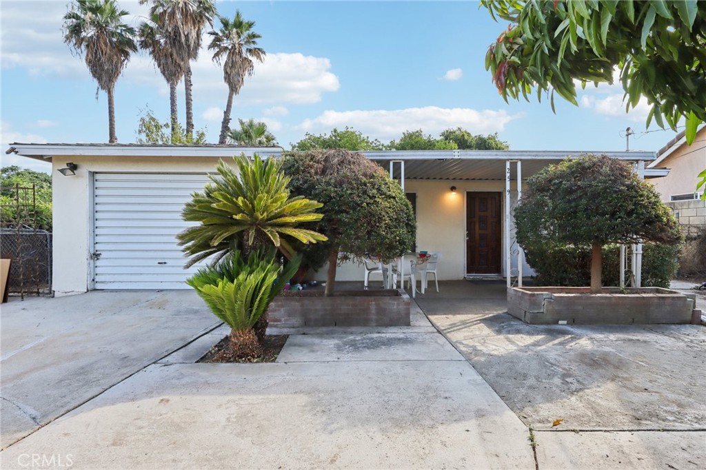 2509 11th Street Riverside, CA 92507 - Photo 1 of 1 a view of a backyard with plants and palm tree