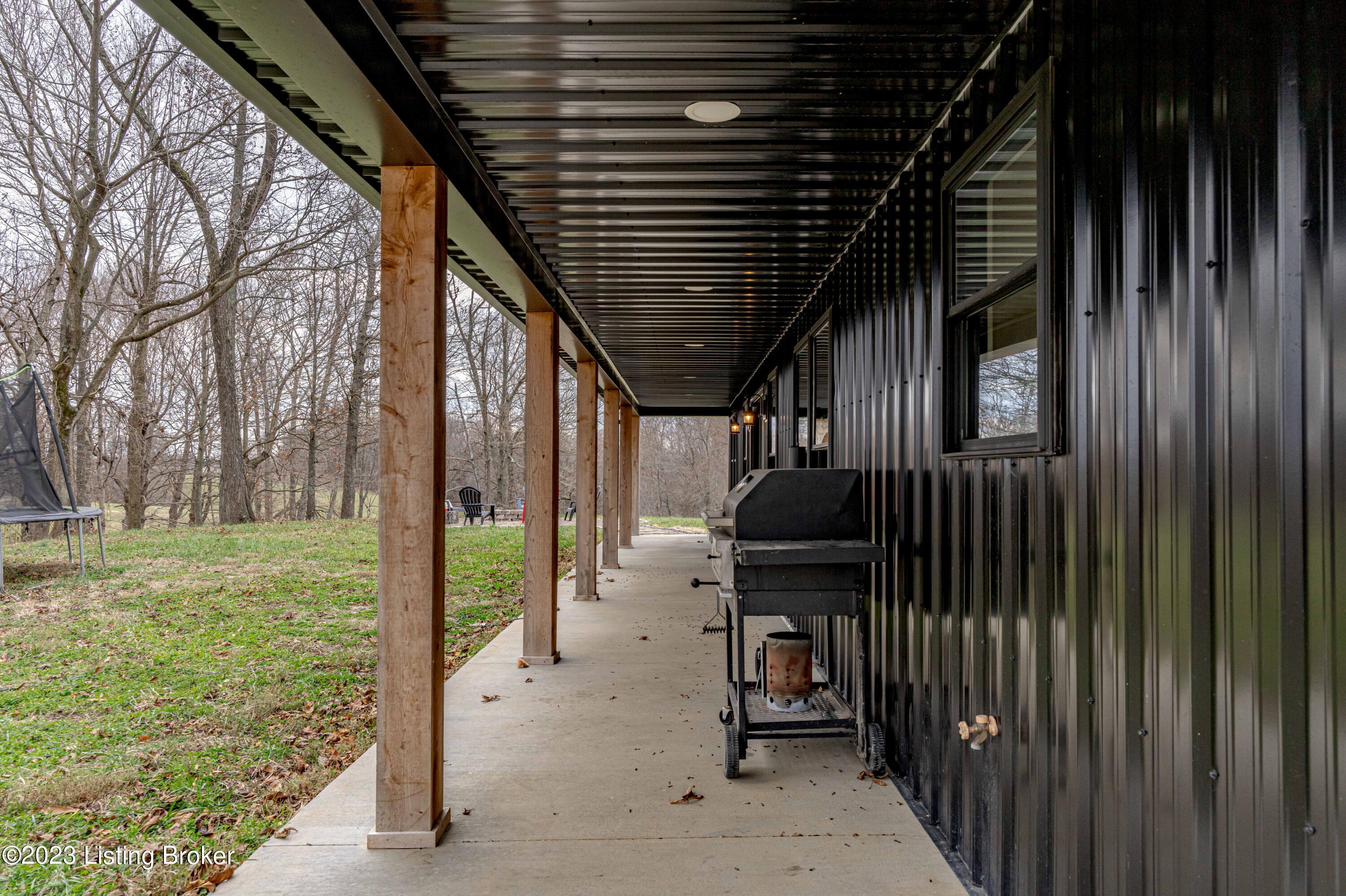2185 McDowell Road Hodgenville, KY 42748 - Photo 63 of 90 Back Patio - Don't walk in the rain!