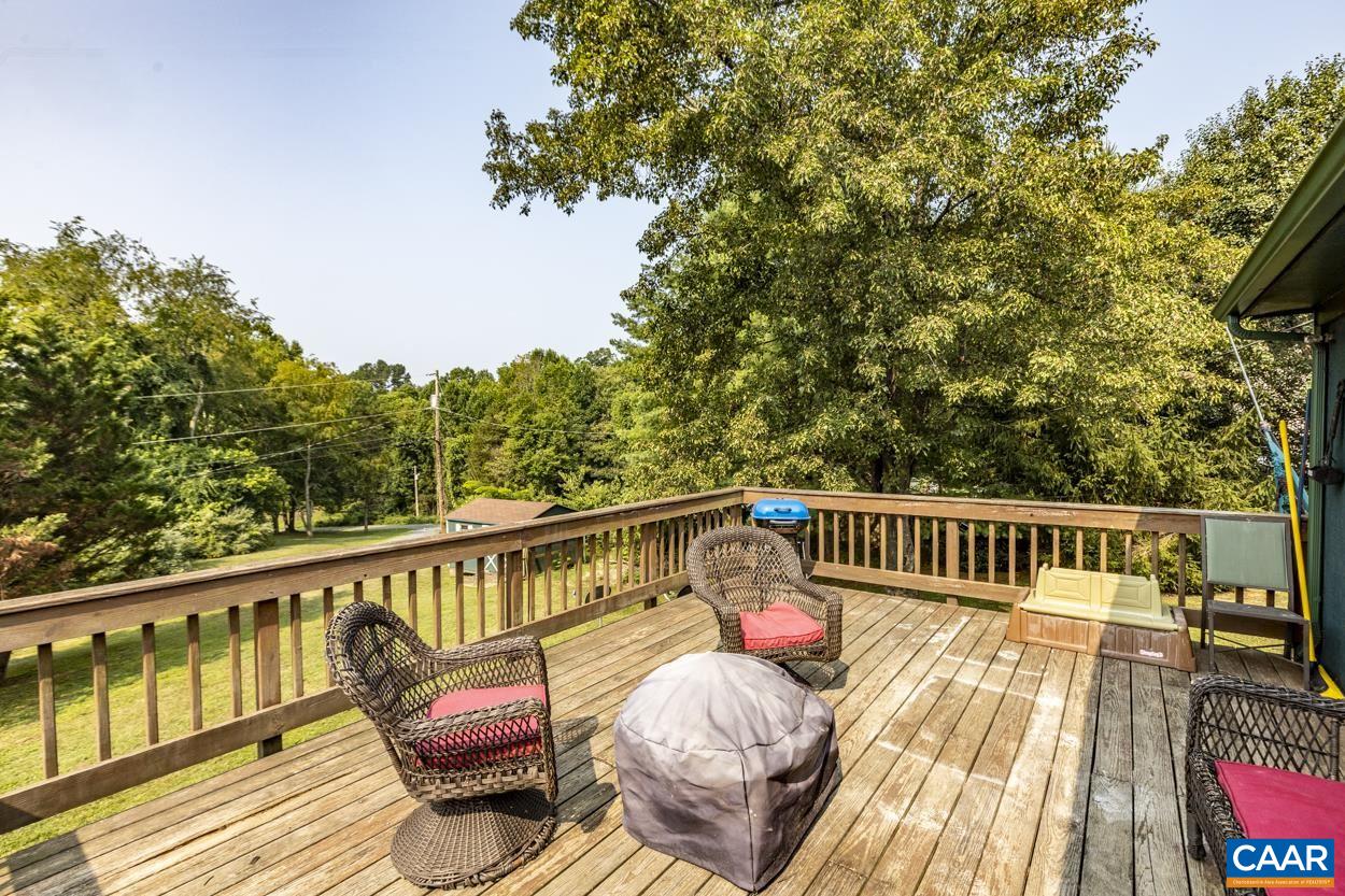 4764 Amicus Road Ruckersville, VA 22968 - Photo 31 of 33 a view of balcony with wooden floor