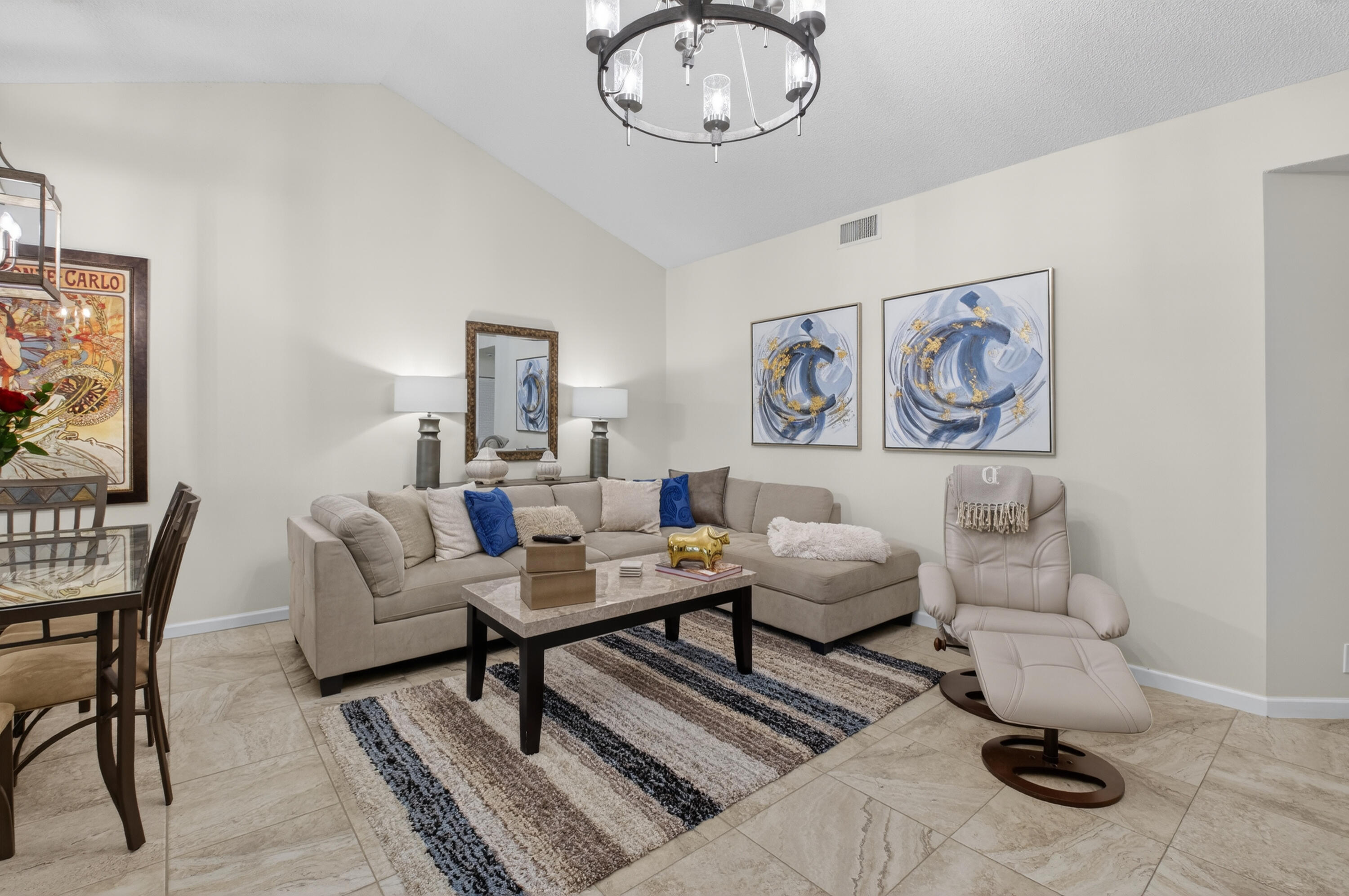 6658 Via Regina, Unit 10 Boca Raton, FL 33433 - Photo 15 of 58 Valuted Ceiling