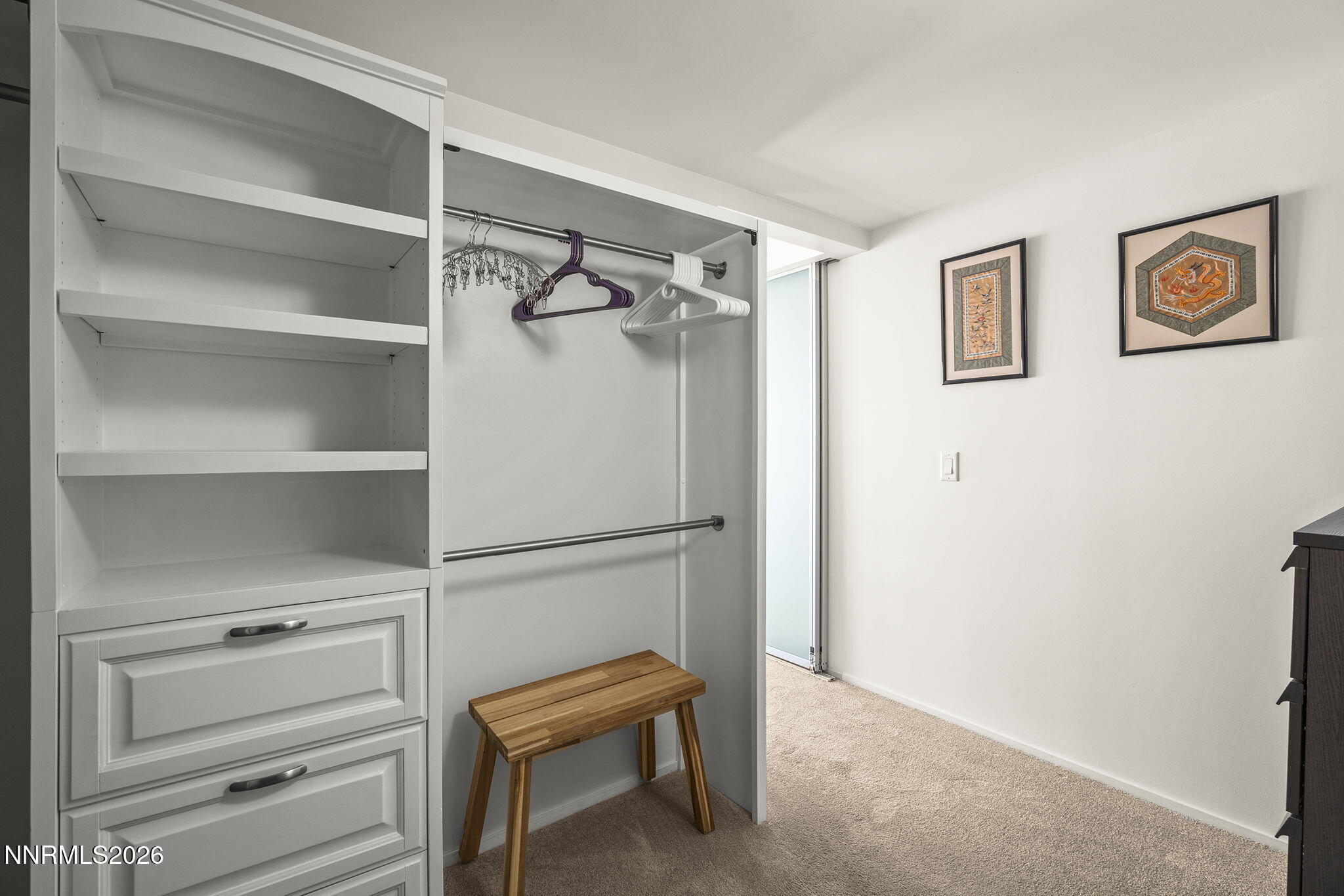 255 North Sierra Street, Unit 1408 Reno, NV 89501 - Photo 13 of 40 a view of walk in closet with empty racks