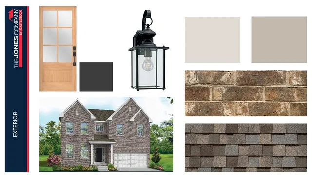 a front view of a house with a window