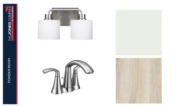 a picture of a room with a sink and a mirror