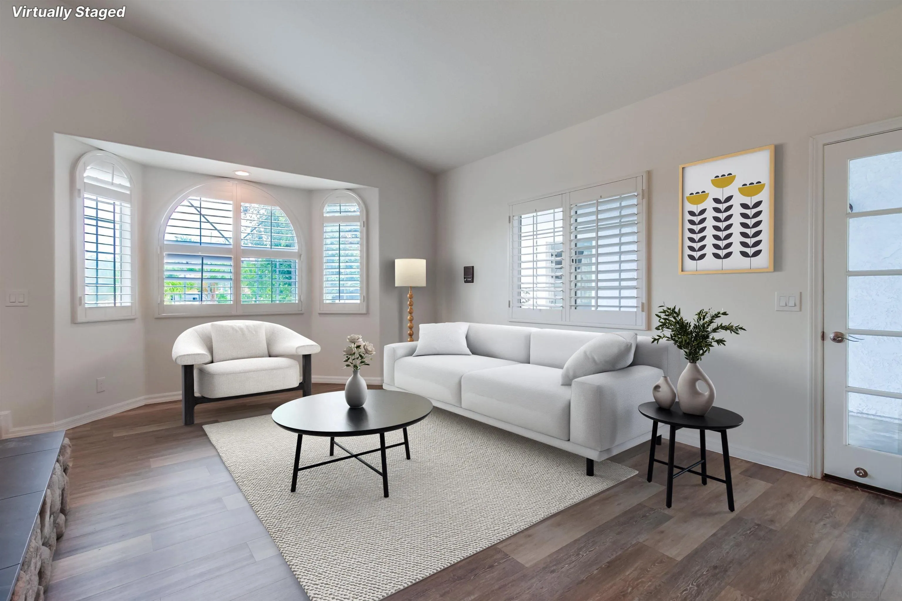 227 Hutchison Street Vista, CA 92084 - Photo 20 of 58 a living room with furniture rug and window