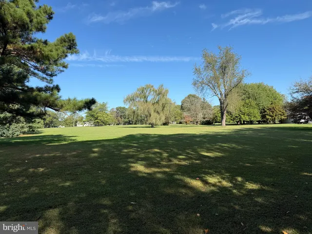 a view of an outdoor space and a yard
