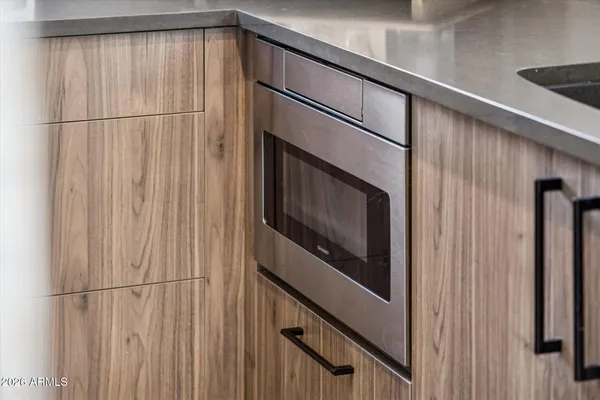 a close view of a refrigerator