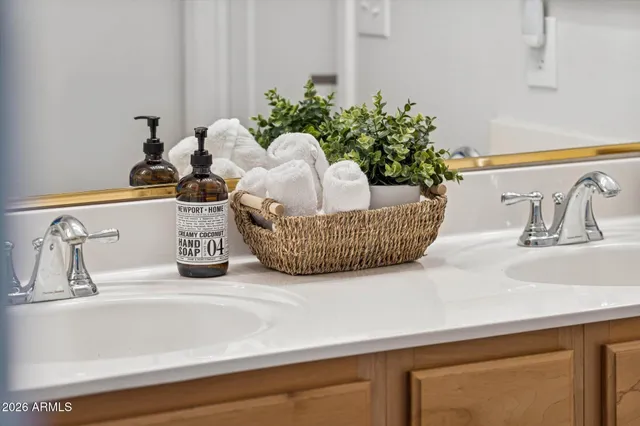 a close view of sink and tap