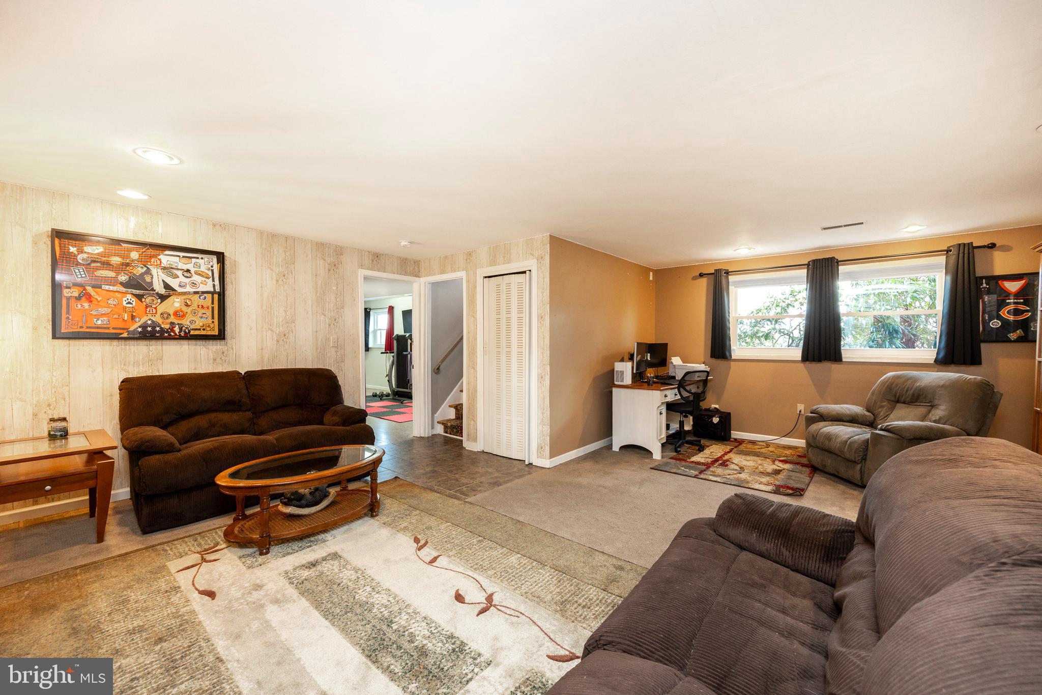 184 Monacy Road Coatesville, PA 19320 - Photo 34 of 51 Lower level great room with office area