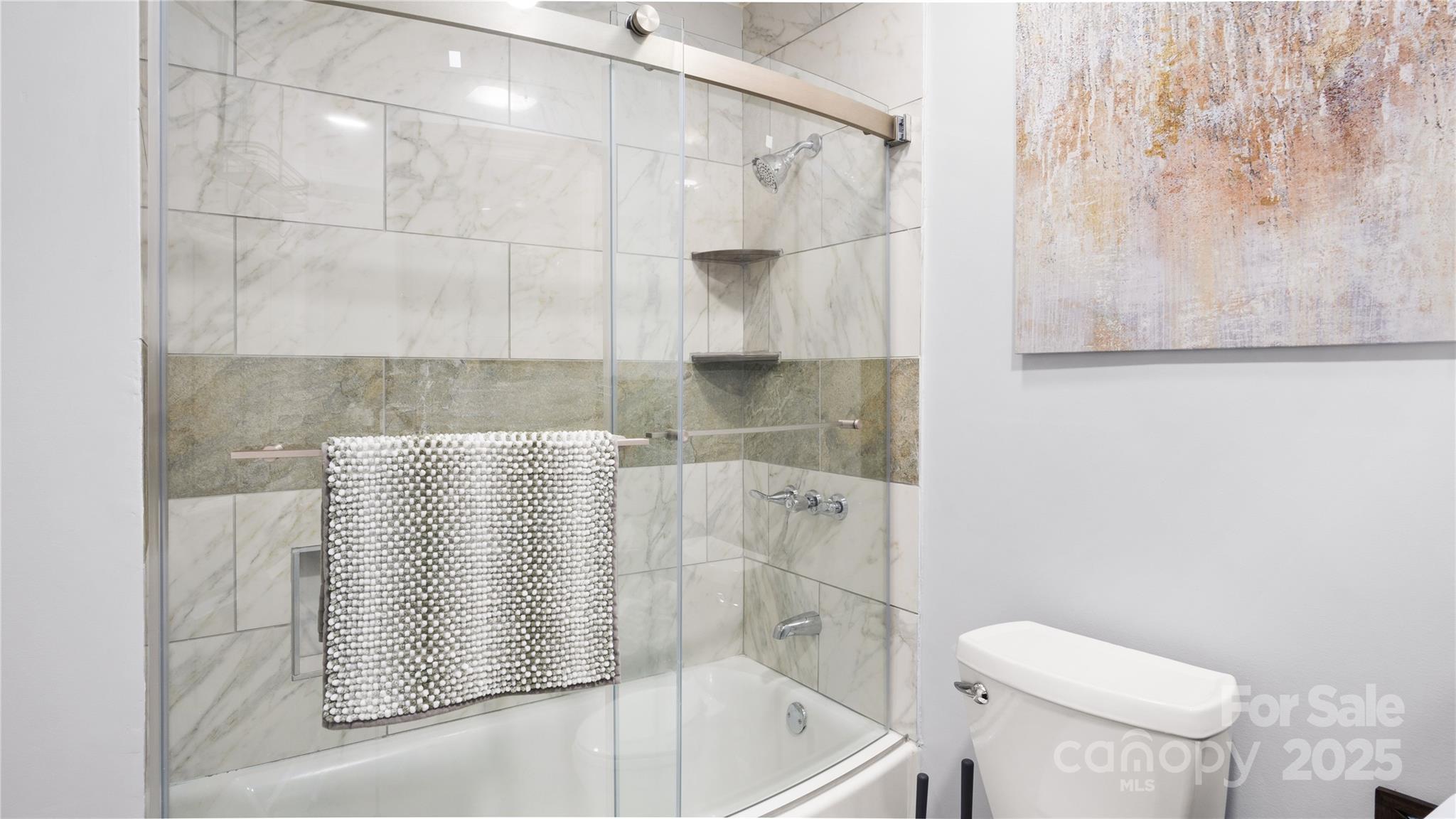 318 Lake Montonia Road Kings Mountain, NC 28086 - Photo 9 of 23 a bathroom with a toilet and a shower