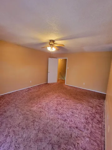 view of a room with door