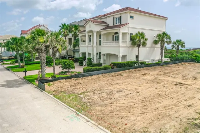 a view of swimming pool with a garden
