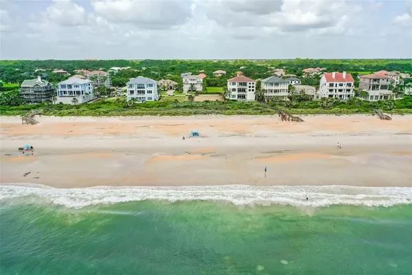 a view of an ocean beach