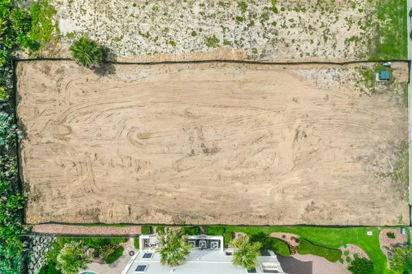 a view of lake from a yard