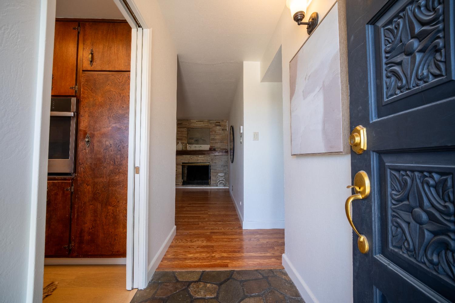 4220 Elva Way Sacramento, CA 95821 - Photo 4 of 52 a view of hallway with wooden floor
