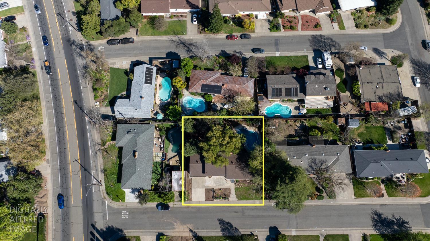 4220 Elva Way Sacramento, CA 95821 - Photo 49 of 52 an aerial view of multiple house