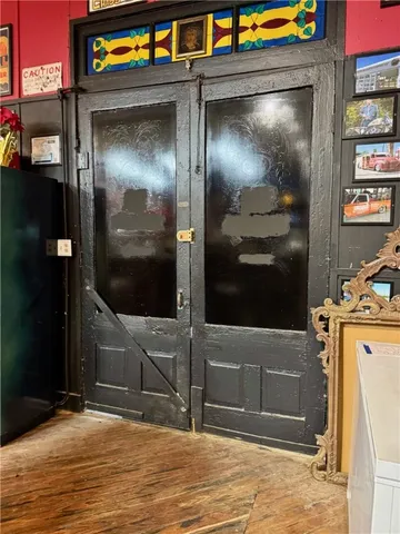 a store room with lots of chairs and appliances