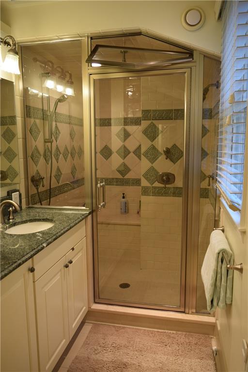 406 Buckingham Road Fox Chapel, PA 15215 - Photo 14 of 25 The master bath features dual sinks, a private toilet room, large custom steam shower and heated tile floors.