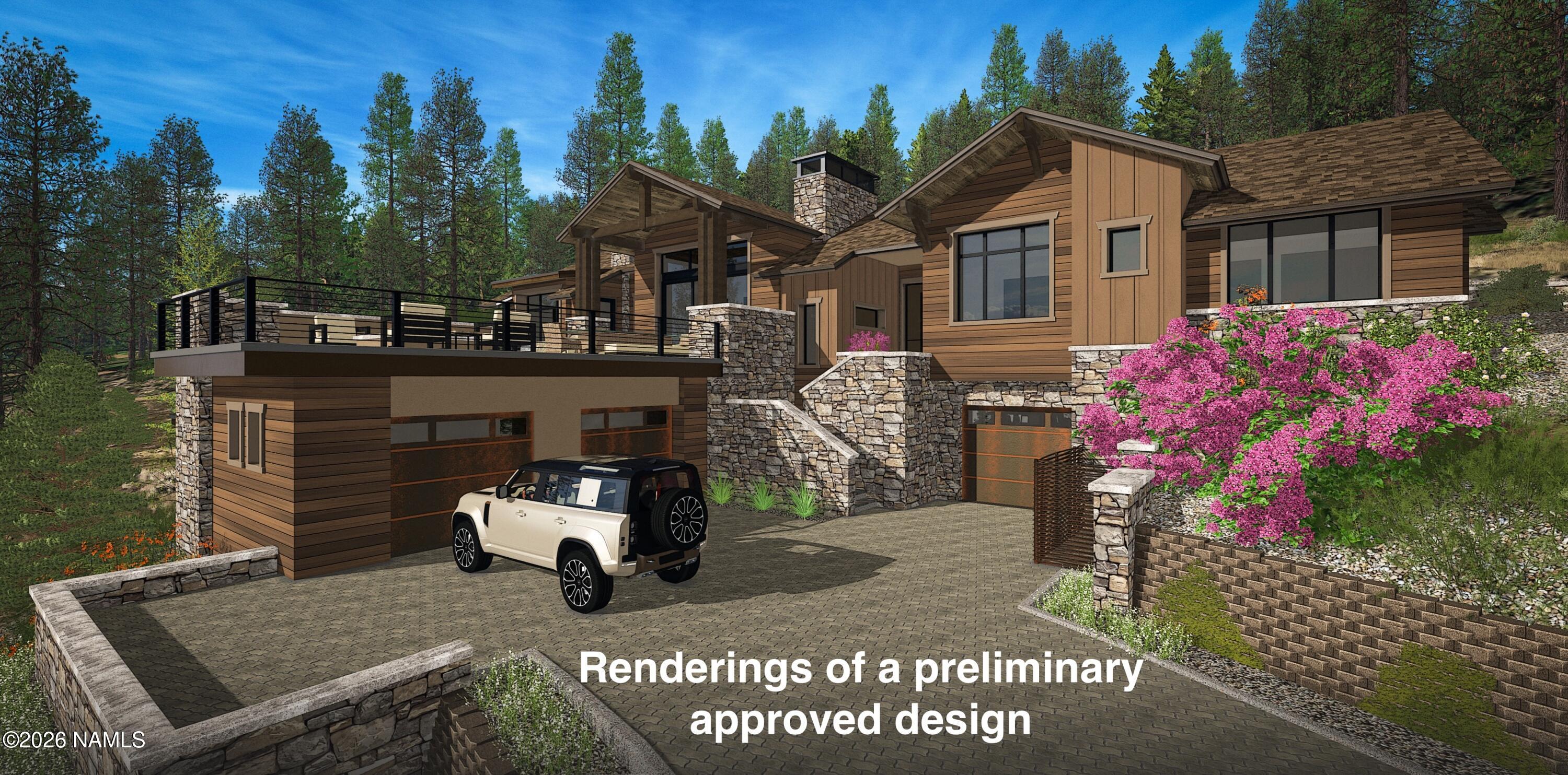4655 Snaffle Bit Flagstaff, AZ 86005 - Photo 2 of 26 a front view of a house with yard