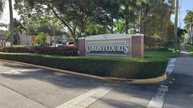 a sign on the side of the road