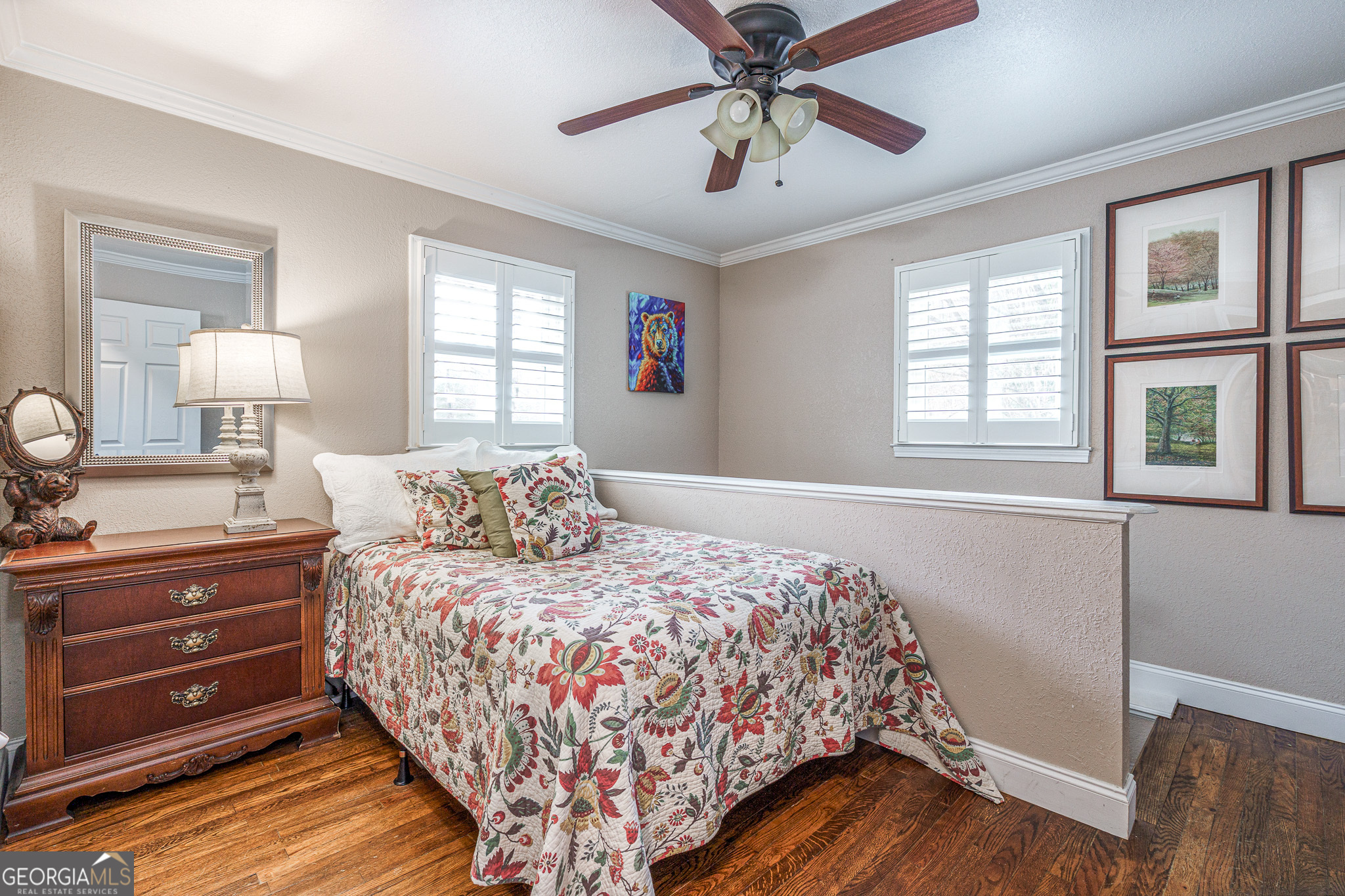 15 Lonesome Pine Road Murphy, NC 28906 - Photo 15 of 61 a bedroom with a bed and wooden floor