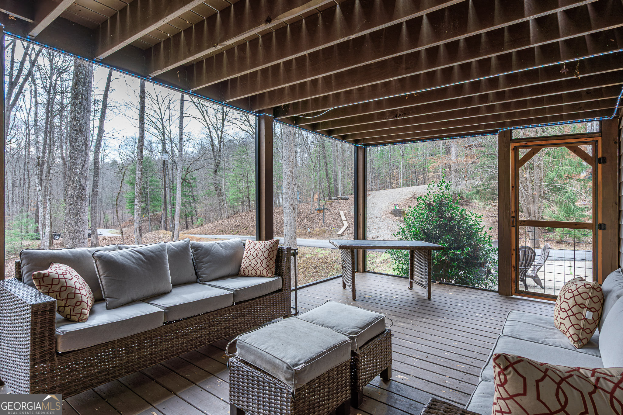 15 Lonesome Pine Road Murphy, NC 28906 - Photo 35 of 61 a outdoor living space with furniture and a potted plant