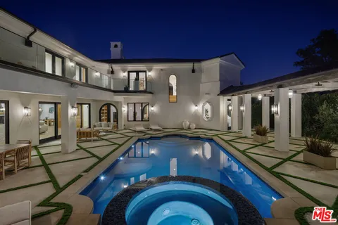 a building view with sitting space