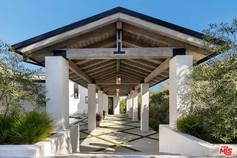 a view of porch with seating space