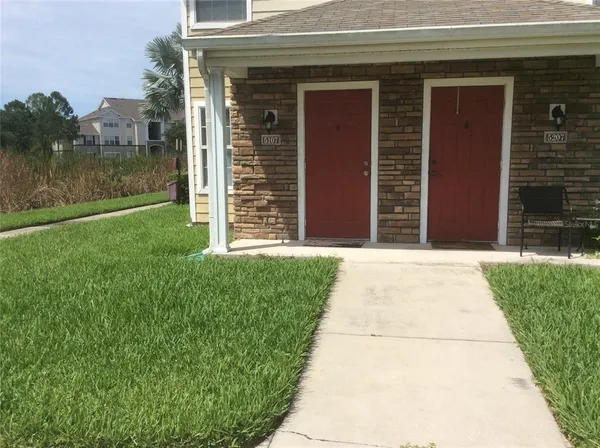 a view of outdoor space and yard