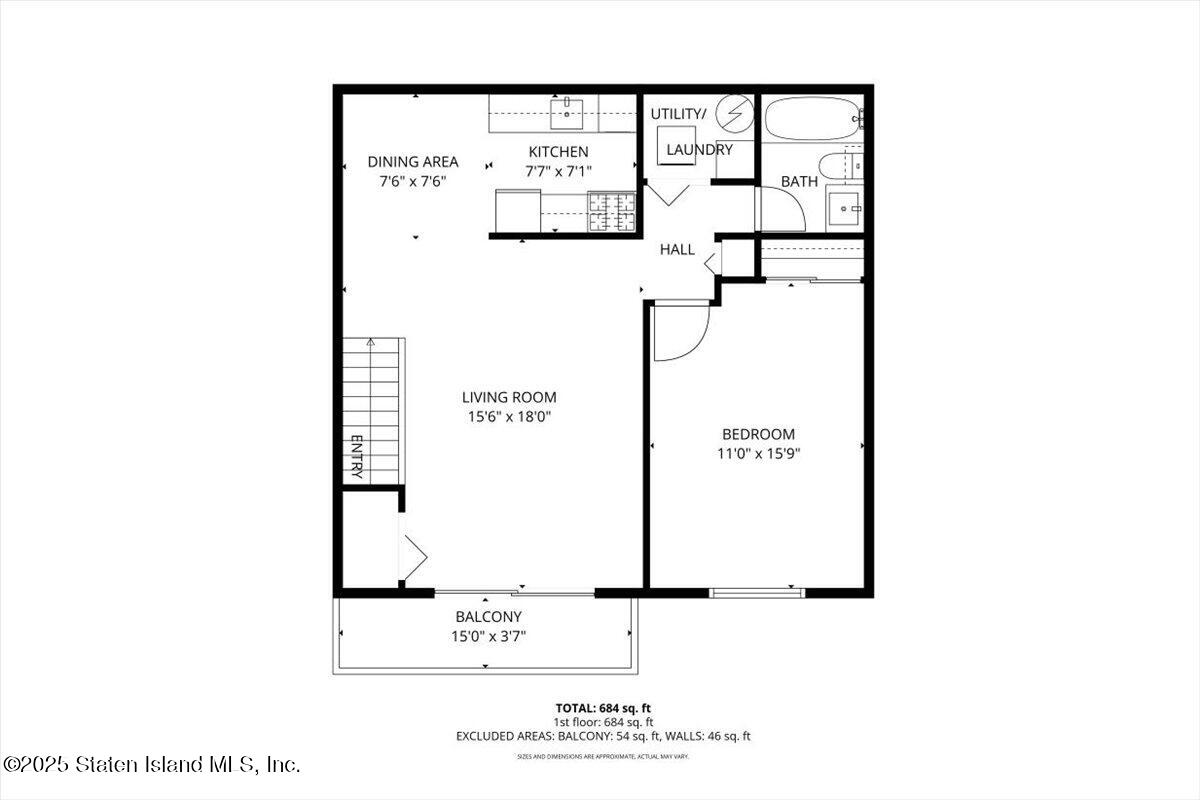 4189 Amboy Road, Unit 1B Staten Island, NY 10308 - Photo 27 of 27 02-Floorplan (No address)
