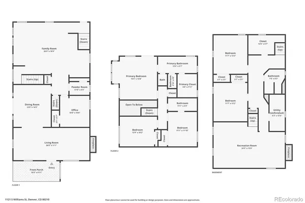 $1,900,000 | 1121 South Williams Street, Denver, CO 80210