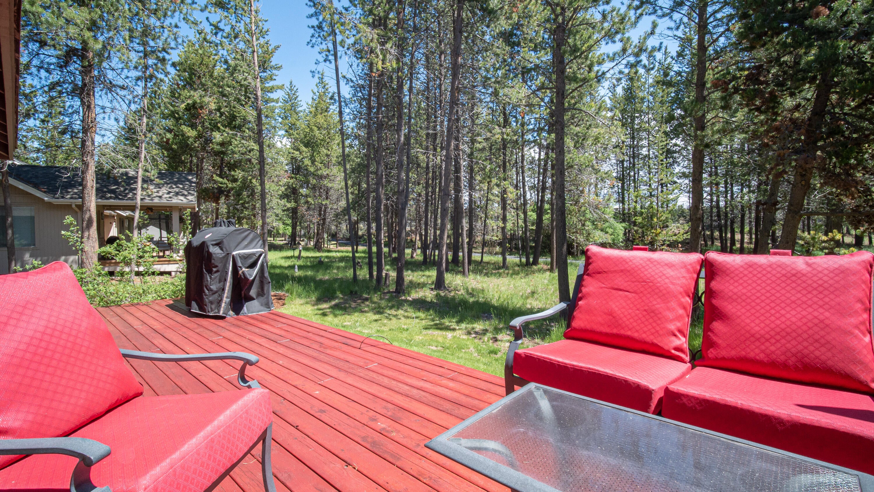 55845 Lost Rider Loop Bend, OR 97707 - Photo 32 of 42 Deck View With Garden
