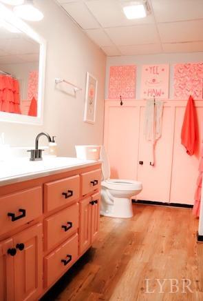 76 Churchview Estate Farmville, VA 23901 - Photo 13 of 20 a bathroom with a double vanity sink toilet and shower