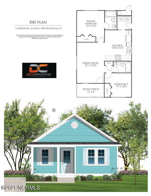 1011 Filmore Road Southport, NC 28461 - Photo 2 of 3 The840Drake