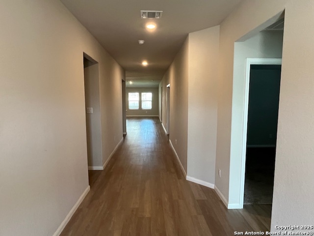 32132 Morels Avenue Bulverde, TX 78163 - Photo 3 of 13 a view of hallway with wooden floor