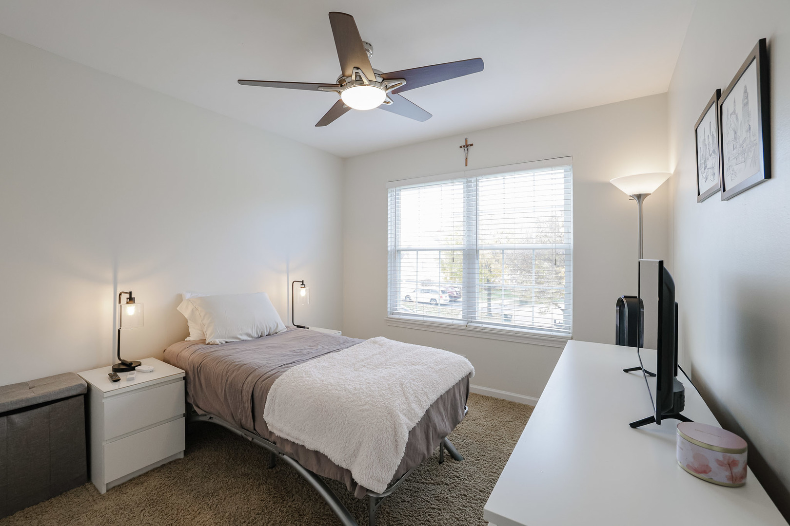 7 Michael Court Lake In The Hills, IL 60156 - Photo 21 of 37 a bedroom with a bed furniture and a window