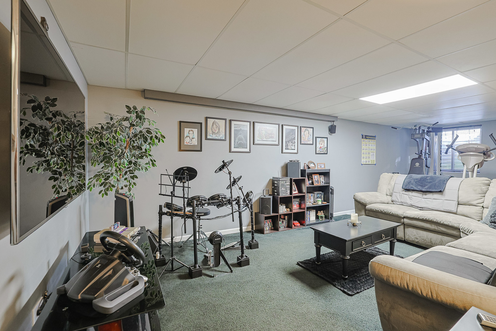 7 Michael Court Lake In The Hills, IL 60156 - Photo 27 of 37 a livingroom with furniture and a potted plant