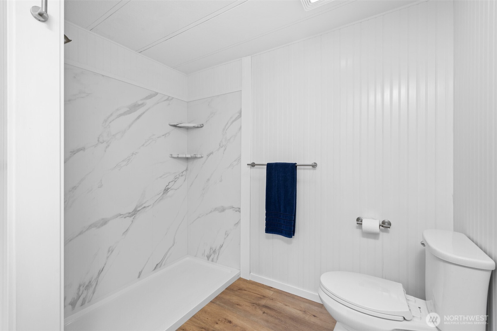 360 Mountain View Drive Sequim, WA 98382 - Photo 22 of 39 a white toilet sitting next to a bath tub