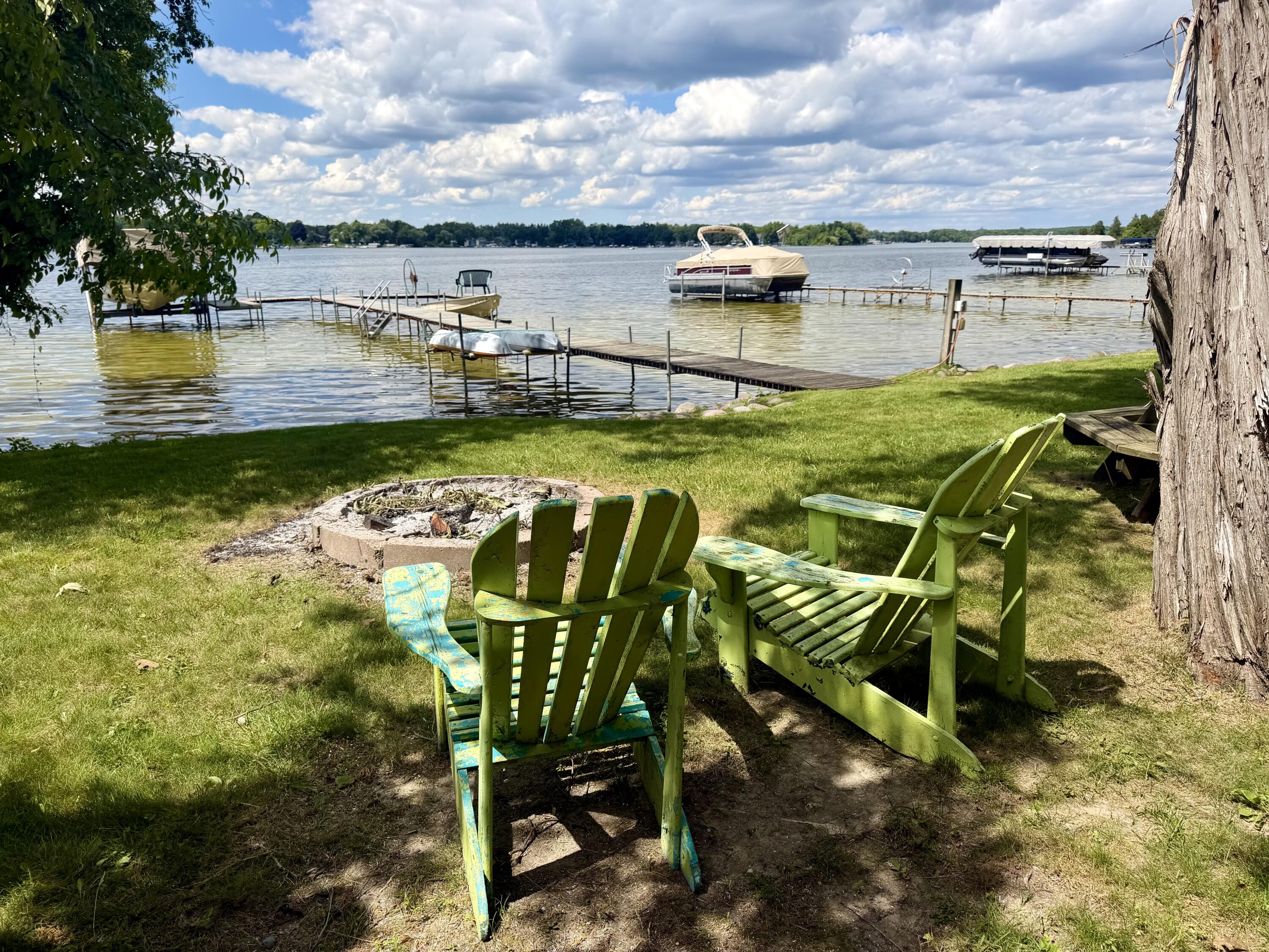 W322N6797 Wildwood Point Road Merton, WI 53029 - Photo 33 of 75 Lakeside relaxation by the firepit