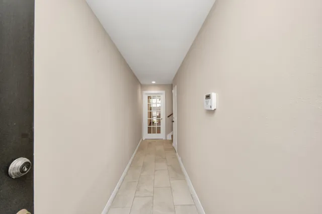 a view of a hallway