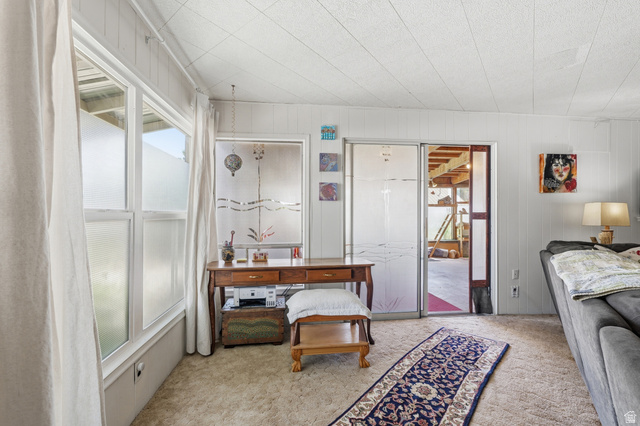 365 North Main Street Fillmore, UT 84631 - Photo 27 of 51 Carpeted room featuring white paneled walls and a white textured ceiling